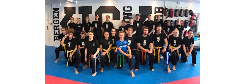 Gradering voksenbelter på Bergen Kampsportsenter